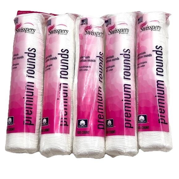 Swisspers Premium Hypoallergenic Cotton, 500 Count - Picture 1 of 2